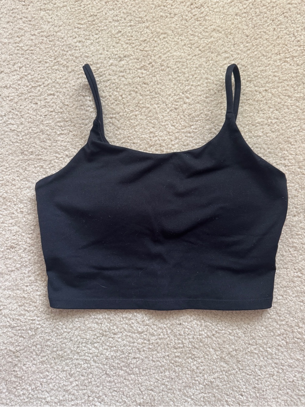 Pink Lily Let's Seize The Day Black Bra Top